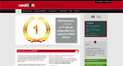 Desktop Screenshot of netexam.fr